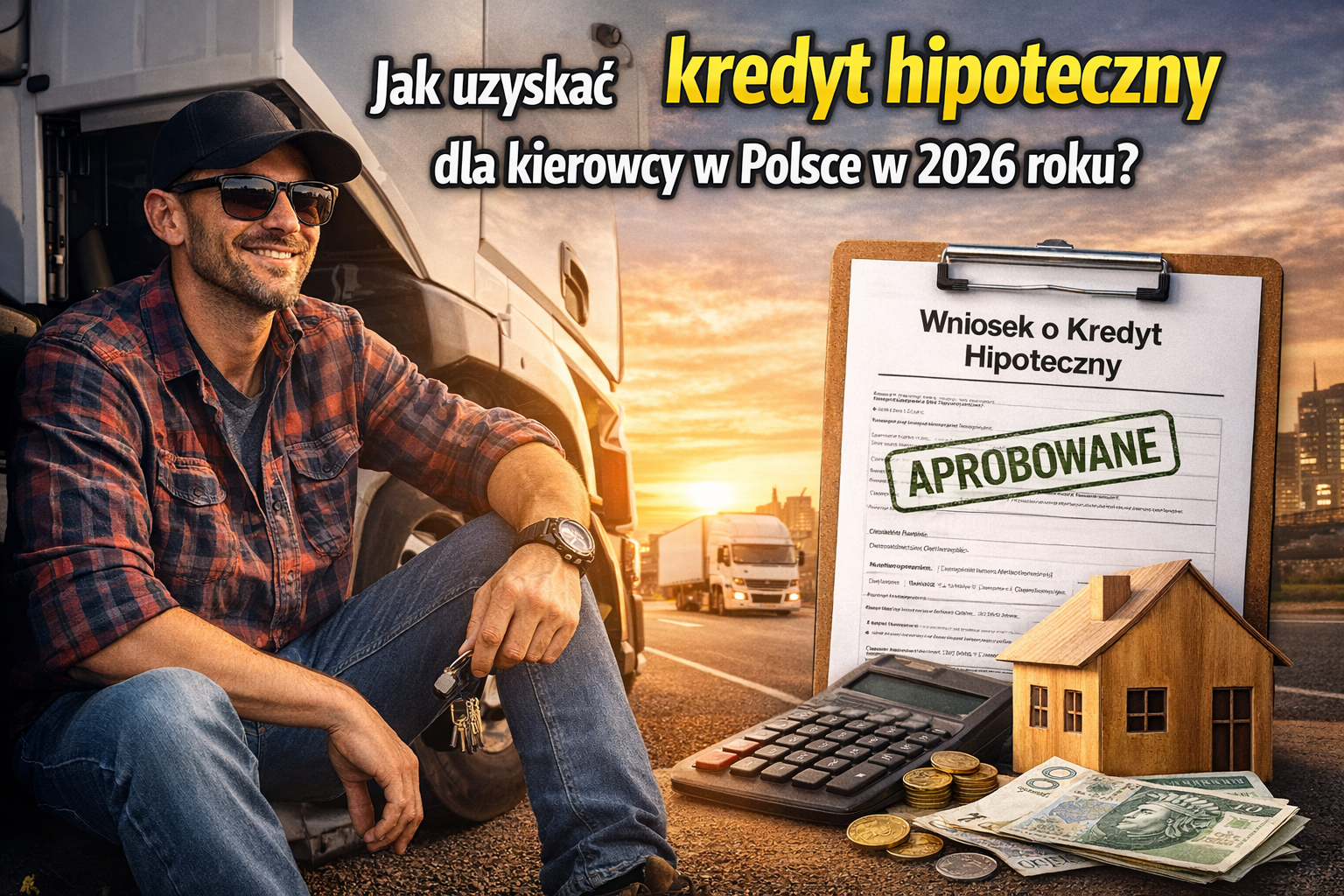 How to get a mortgage for a truck driver in Poland in 2026 – an apartment loan for drivers