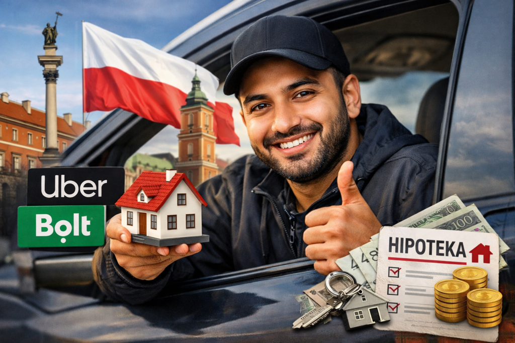 Mortgages in Poland for Uber and Bolt drivers in 2026 – how to get a loan as a foreigner