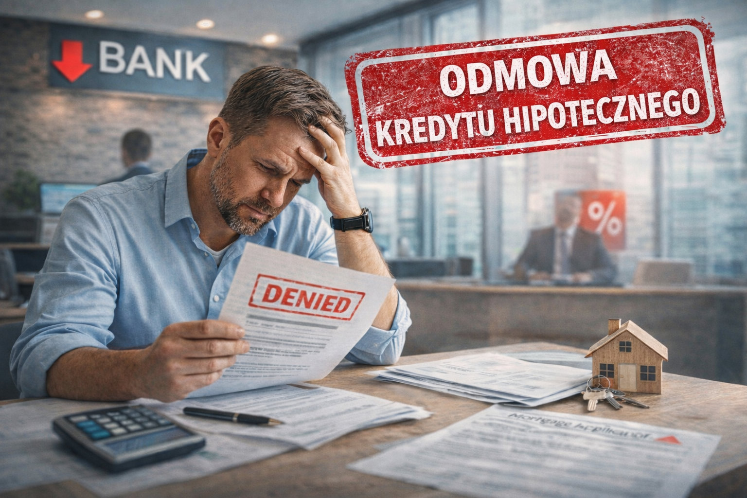 Mortgage denial in Poland in 2026: why the bank didn't approve the loan and what to do next