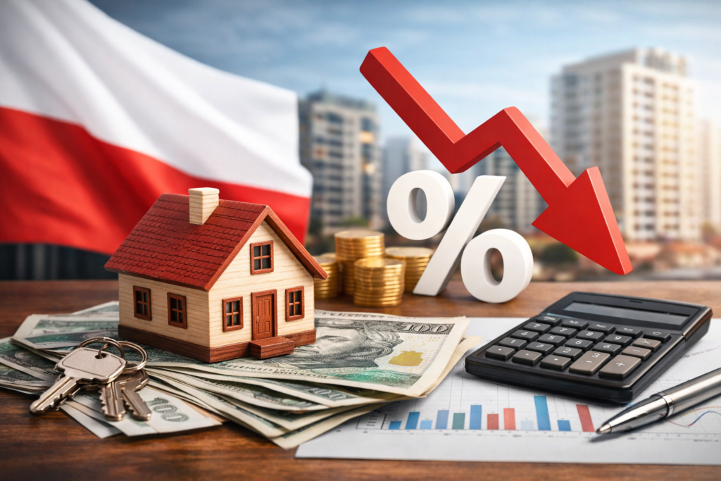 Interest rate cut in Poland in 2026 and its impact on the real estate market