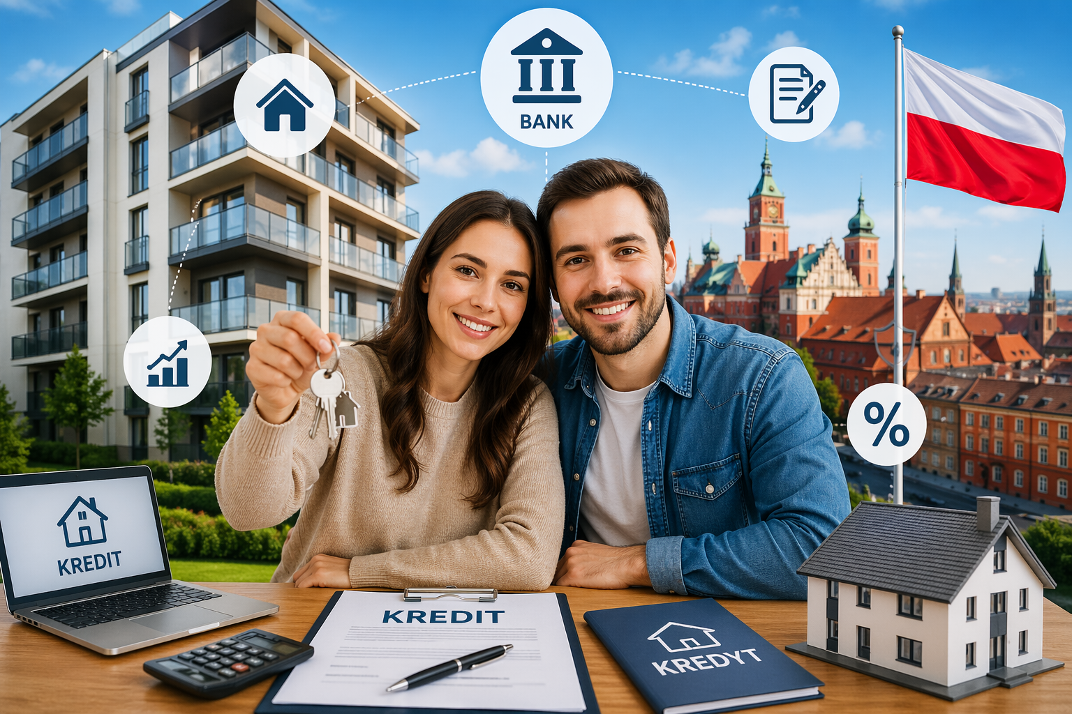 Ипотека в Польше для украинцев 2026 — получение кредита на квартиру без первоначального взноса