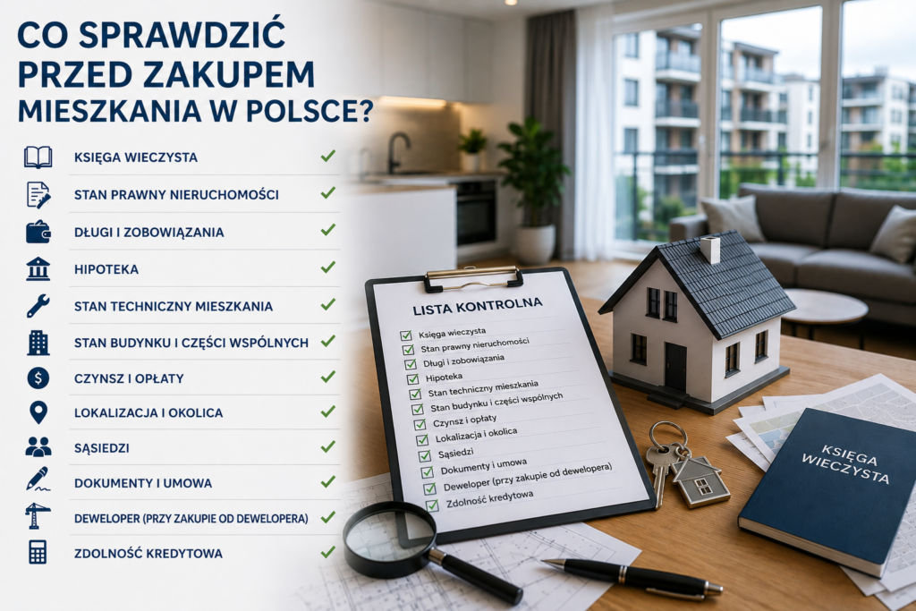 Что проверять перед покупкой квартиры в Польше — checklist документов, ипотеки и состояния недвижимости