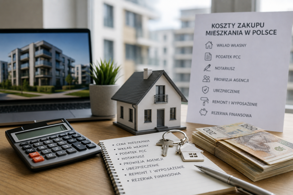 Расходы на покупку квартиры в Польше в 2026 году — ипотека, первоначальный взнос и дополнительные затраты