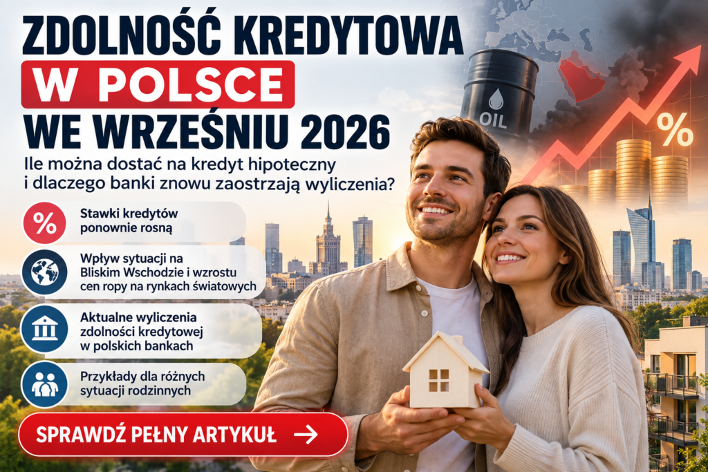 Кредитоспособность в Польше в сентябре 2026 года – ипотечный кредит